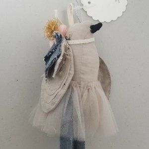 Anthropologie Ballerina Christmas Ornament